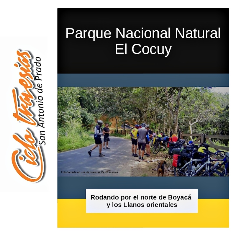 afiche ciclotravesía Parque Nacional Natural El cocuy ciclocampeon