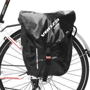 Alforja sobre bicicleta Venzo