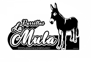 Parrillas y alforjas La mula logo